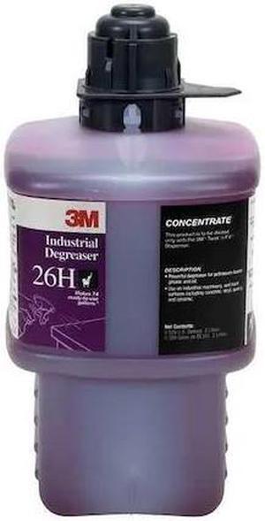 3M 26H Industrial Degreaser, 2L Bottle, Liquid, Red