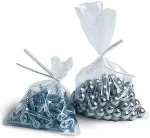 ZORO SELECT 5DGG2 Open Poly Bags, 15" x 12", 1.50 mil, Clear, None, 1000 PK