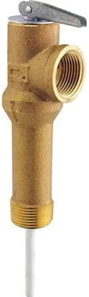 RHEEM SP12575B Temperature and Pressure Valve,5-1/4" L