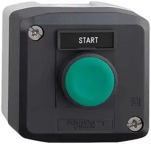 SCHNEIDER ELECTRIC XALD101H29H7 Push Buttn Cntrol Station,1NO,Start,22mm