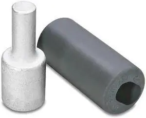 BURNDY AYP6 AL Compression Adapter,0.60inWx1.85inL