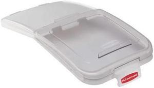 RUBBERMAID COMMERCIAL FG9F7800CLR Storage Bin Lid, W 14 1/2, w/32 oz. Scoop