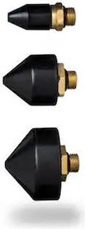 CAPRI TOOLS CP21089-3RN Rubber Tip Set for Air Blow Gun, 3 pcs