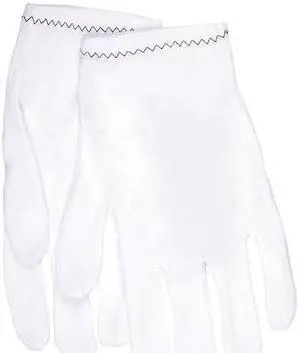 MCR SAFETY 8720L Lint Free Nylon Reversible Mediu,L,PK12