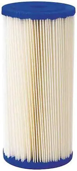 PENTAIR/PENTEK 255491-75 Pleated Filter Cartridge, 20 gpm, 20 Micron, 4-1/2"