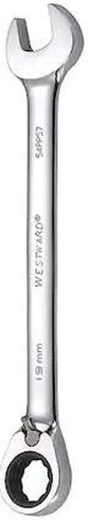 WESTWARD 54PP57 Wrench,Combination,Metric,19mm