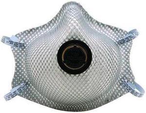 MOLDEX 2400V Disposable Respirator, N95, Nuisance Organic Vapor, Nuisance
