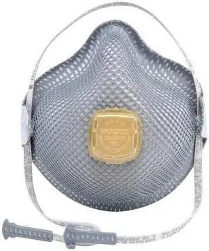 MOLDEX 2940R95 Disposable Respirator, Nuisance Acid Gas, R95, Molded, Dual,