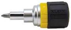 Klein 6-in-1 Stubby Ratcheting Screwdriver 32593