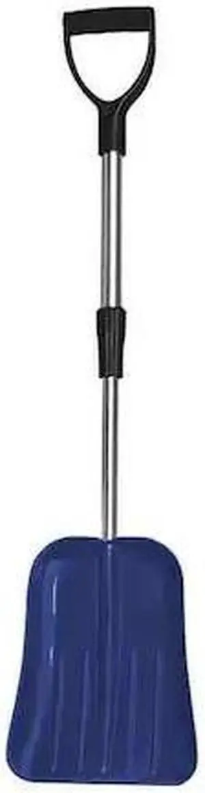 WESTWARD 38ZF77 Snow Shovel,Telescopic,Aluminum Handle