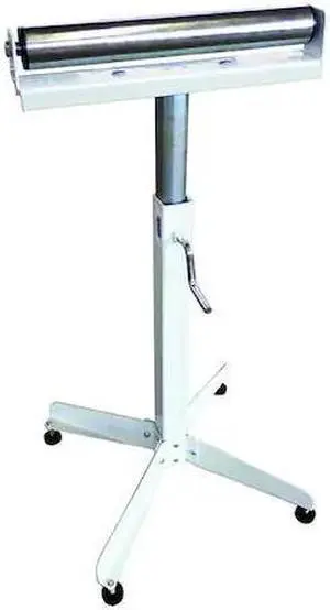 ZORO SELECT 33VE08 Roller Stand,H-Style,22 to 32 in.