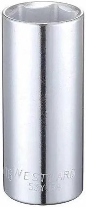 WESTWARD 53YU94 1/2" Drive, SAE Socket, 1-1/16" Socket Sz, 6 Pts