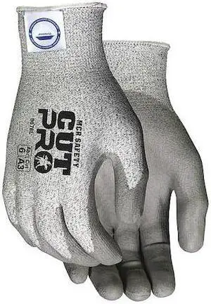 MCR SAFETY 9676XXL Cut-Resistant Coated Gloves, Cut Level A3 ,Dipped