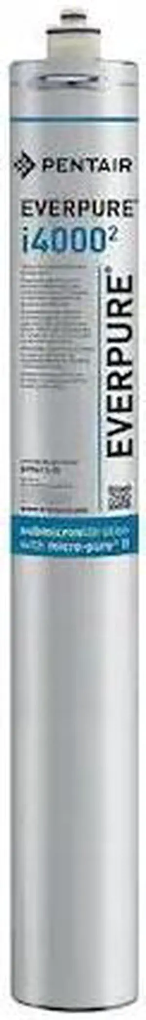 EVERPURE EV961232-75 Quick Connect Filter, 1.7 gpm, 0.5 Micron, 3-1/4" O.D., 25