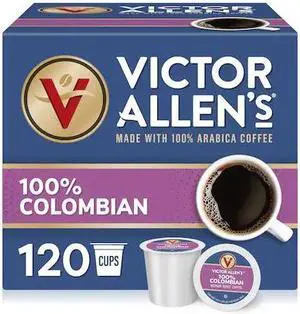 VICTOR ALLEN FG015352RV Victor Allen's Coffee 100% Colombian, Medium Roast, 120