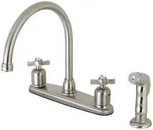 MILLENNIUM FB798ZXSP FB798ZXSP 8-Inch Centerset Kitchen Faucet with Sprayer
