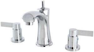KINGSTON BRASS KB7961NDL 8" Widespread Bathroom Faucet, Chrome