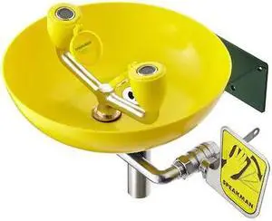 SPEAKMAN SE-580-ILS-PT Eyewash Station, Wall Mounted, 11.25 H., 14.87 W