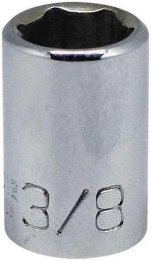 WHEELER-REX 275818 Replacement Socket,1/4 Dr x 3/8 in 6 pt