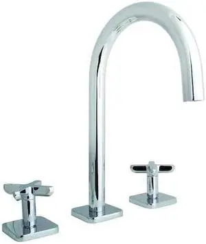 SPEAKMAN SB-3120 Manual 3 Hole Widespread Faucet, Polished Chrome