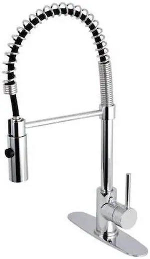 GOURMETIER LS8771DL LS8771DL Concord Sgl-Handle Pre-Rinse Kitchen Faucet,