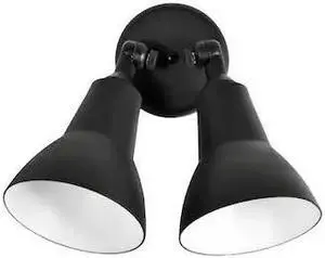 MAXIM 92008BK Outdoor Essentials 2-Light 18.5" Wide Black Outdoor Wall Sconce