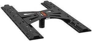 CURT 16210 Gsnck-to-5th-Whl Adptr Plate,Dbl Lck