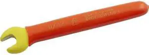 GRAY TOOLS E011-I 1000V Insulated Open End Wrench, 11/32", 1000V Insulated