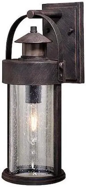 VAXCEL T0384 Cumberland Dualux 6in Outdoor Light Iron