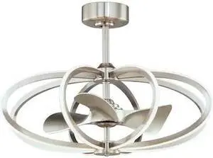 MAXIM LIGHTING 61006SN Solstice 8-Light WiFi-enabled LED Fandelight