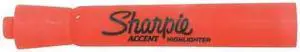 SHARPIE MK601FOR Sharpie Accent Highlighters, Fluorescent Orange, PK12