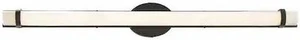 NUVO 62-936 Slice 36 in. LED Wall Sconce Aged Bronze Finish White Acryli NUVO 62-936 Slice 36 in. LED Wall Sconce Aged Bronze Finish White Acryli