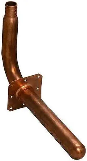JONES STEPHENS S72012 3/4 Crimp PEX F1807 Stub Out Elbow W/ Square Mnt Flange,