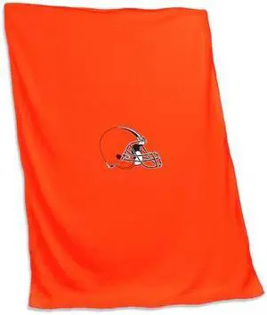LOGO BRANDS 608-74 Cleveland Browns Sweatshirt Blanket