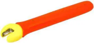 GRAY TOOLS MEBO10-I 1000V Insulated Open End Wrench, 10mm, 1000V Insulated