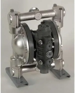 DAYTON 22A605 Double Diaphragm Pump, 316 Stainless Steel, Air Operated, PTFE, DAYTON 22A605 Double Diaphragm Pump, 316 Stainless Steel, Air Operated, PTFE,