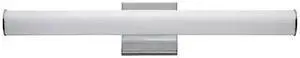 MAXIM 52102PC Rail 1-Light " Wide Polished Chrome Vanity Light