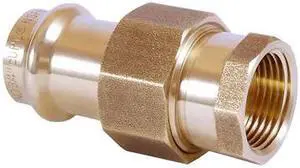 LEGEND VALVE 450-835P 1" NO LEAD PRESS x FNPT UNION
