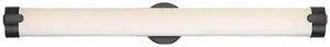NUVO 62-926 Loop 36 in. LED Wall Sconce Aged Bronze Finish White Acrylic NUVO 62-926 Loop 36 in. LED Wall Sconce Aged Bronze Finish White Acrylic