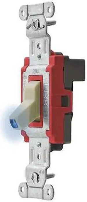 HUBBELL WIRING DEVICE-KELLEMS SNAP1221ILI Illuminated Wall