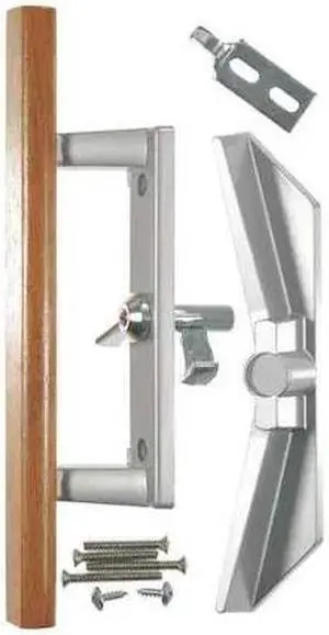 WRIGHT PRODUCTS V1104 Patio Door Latch, Aluminum
