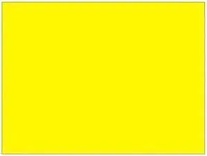 TAPE LOGIC DL631L Inventory Rectangle Labels, 3"x4", Fluorescent Yellow, 500