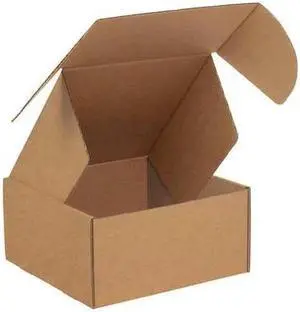 PARTNERS BRAND MFL10104K Deluxe Literature Mailers, 10" x 10" x 4", Kraft,