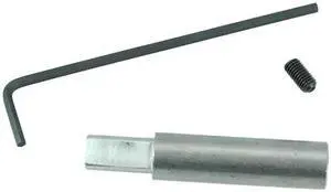 WEILER 89029 Drive Mandrel Kit for Nylox Miniature Disc Brushes 1/2" Stem