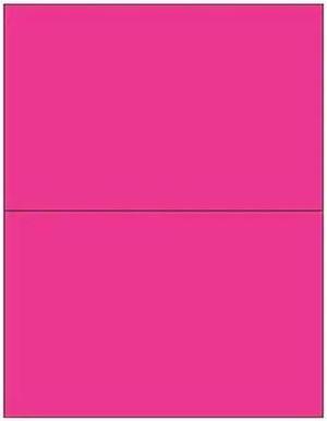 TAPE LOGIC LL184PK Tape Logic Rectangle Laser Labels, 8 1/2" x 5 1/2",