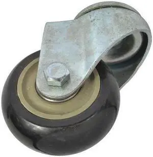 DAYTON MH2MPU201G Swivel Caster,3 In