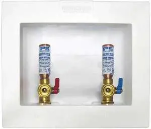 WATER-TITE 85708 Washing Machine Oulet Box w/Hammer Arrester 1/2" Sweat