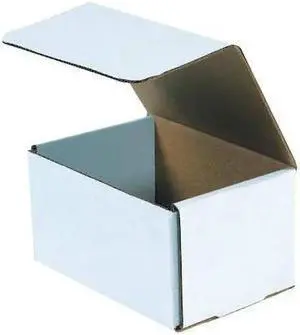 ZORO SELECT M1086 10 in x 8 in x 6 in Inside H, Literature Mailer, White,