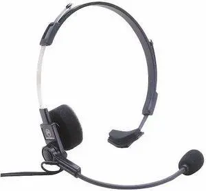 MOTOROLA 53725 Headset,Over the Head,On Ear,Black