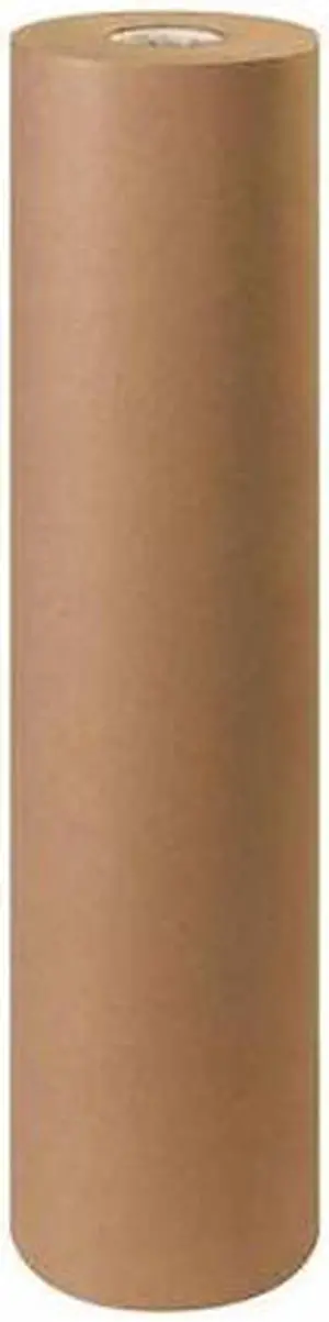 PARTNERS BRAND KP3630 Kraft Paper Roll, 30 lb, 36" x 1,200', Kraft, 1 Roll